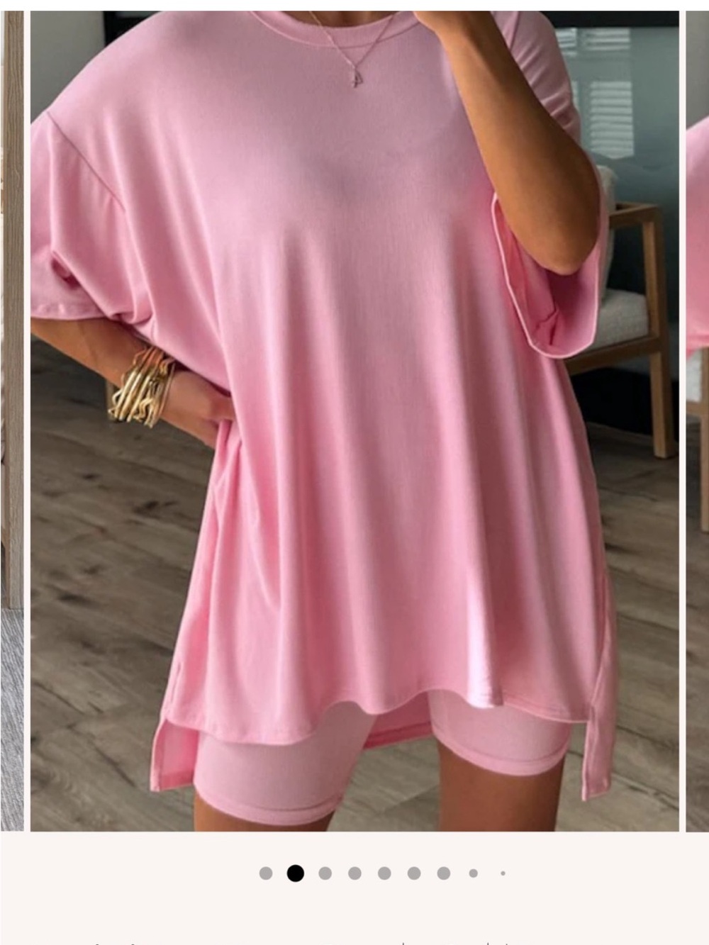 Shop Talulah Ribbed Novi Set - Powder Pink